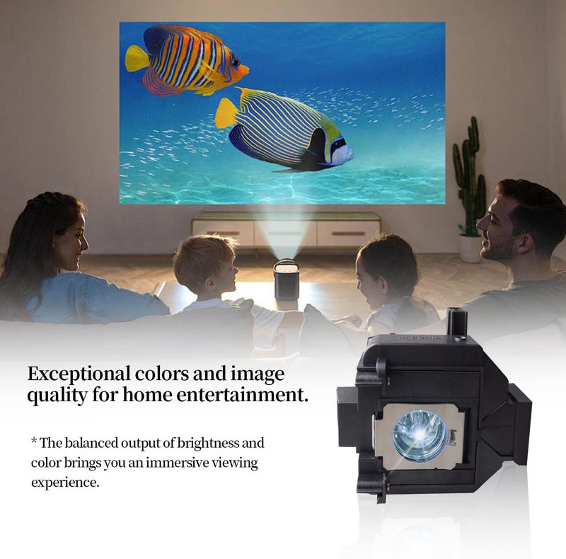SORNEICDR ELP LP69 Replacement Projector Lamp Bulb Compatible with Epson PowerLite Home Cinema 5020ub 5030ub 5025ub 5020ube 5030ube 5010E 6030ub 6020UB 6010 4030 Projector Lamp Bulb Replacement - Image 5